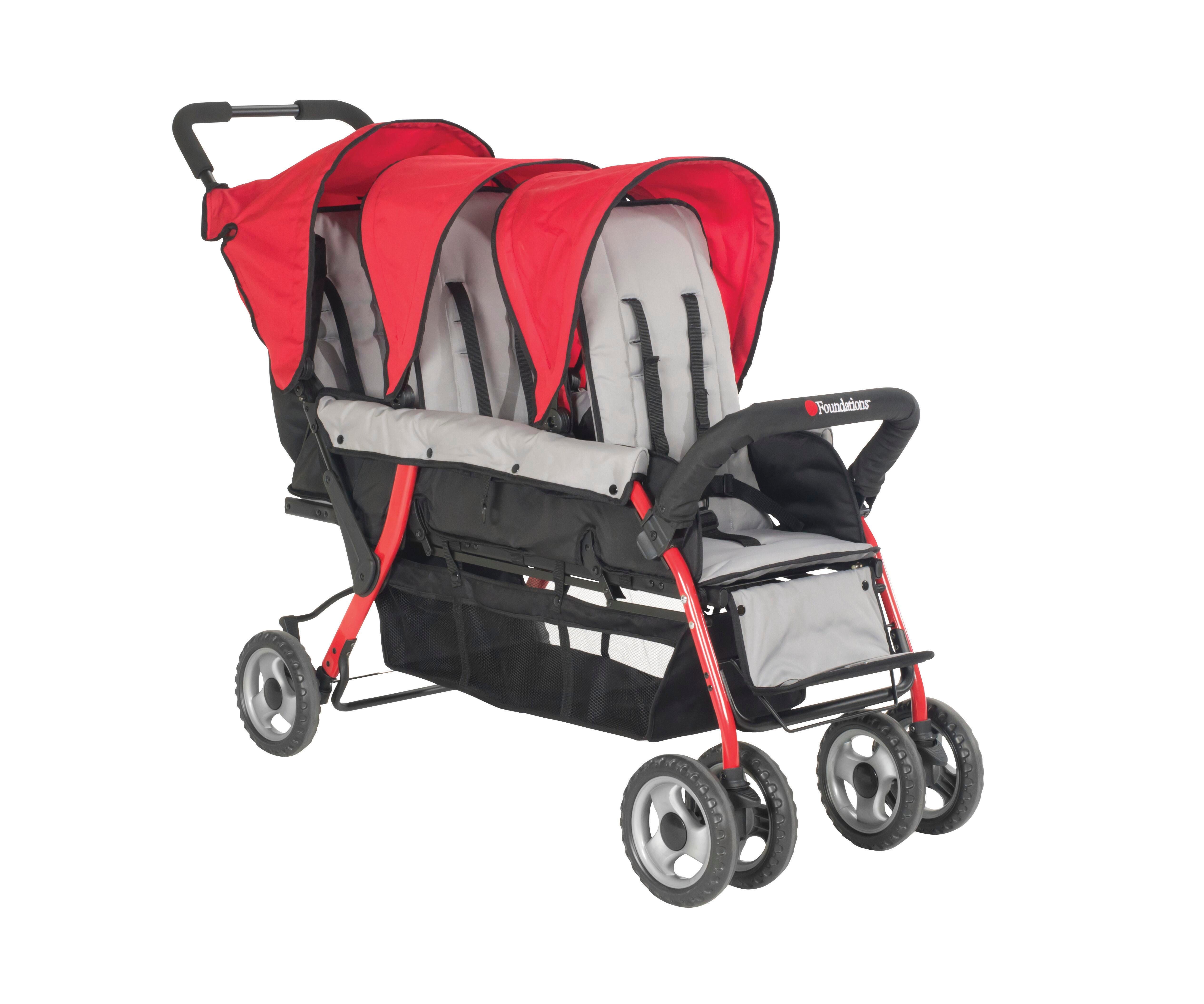 Foundation trio sport stroller best sale